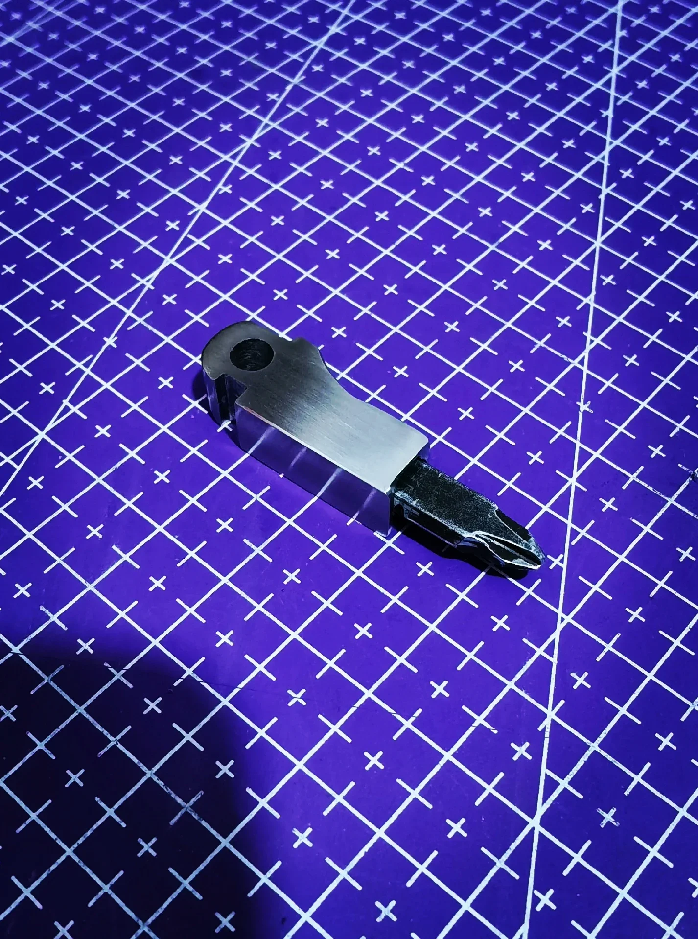 Custom 1/4 Inch Bit Driver Seat Mod Accessory for Leatherman CRUNCH Power Multi-Tool, Strong Magnetic Bit Holder Compatible - view 4