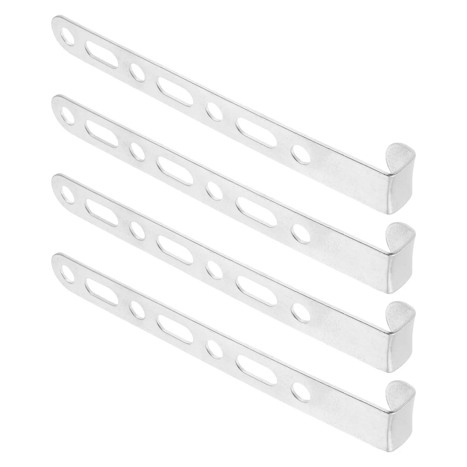 

4pcs Mushroom Intake Bracket Aluminum Alloy Rotatable Mount Universal Adjustable Car Air Pipe Holder - Long Clamp Air Filter