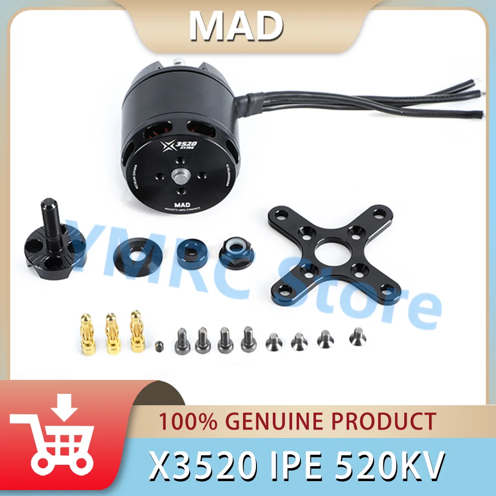 

MAD X3520 IPE 520KV 700KV Высокоэффективный круиз-дрон с фиксированным крылом, бесщеточный двигатель, аксессуары для двигателя