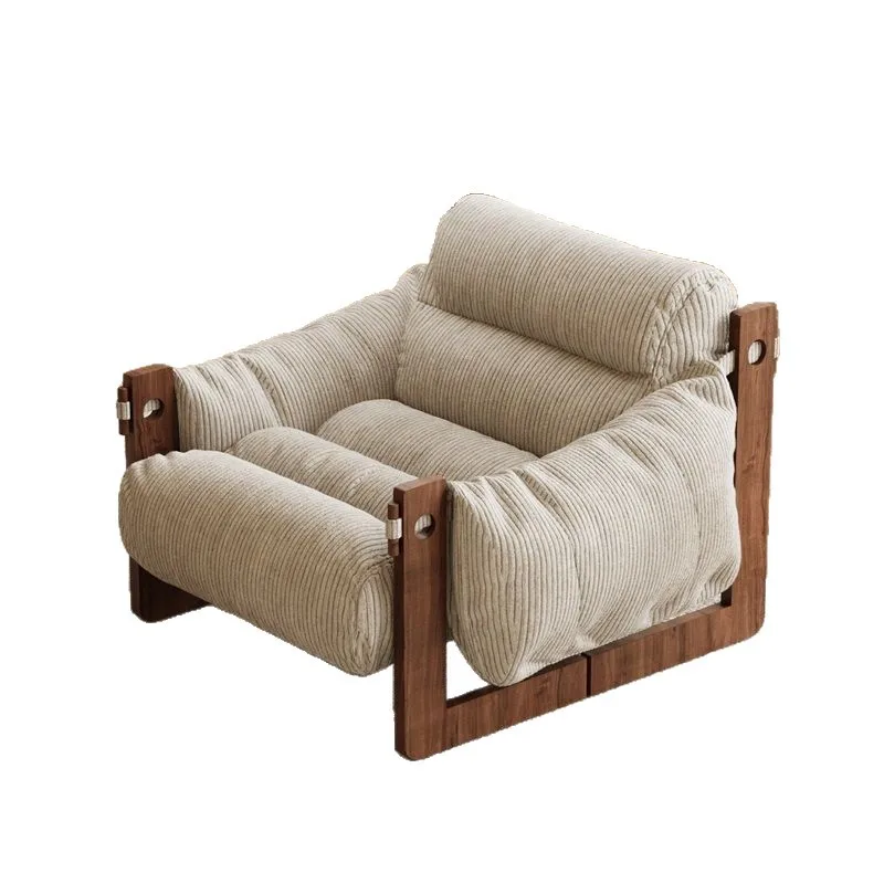 

Medieval Jersey , lounge chair, reclining and sleeping solid wood balcony chair