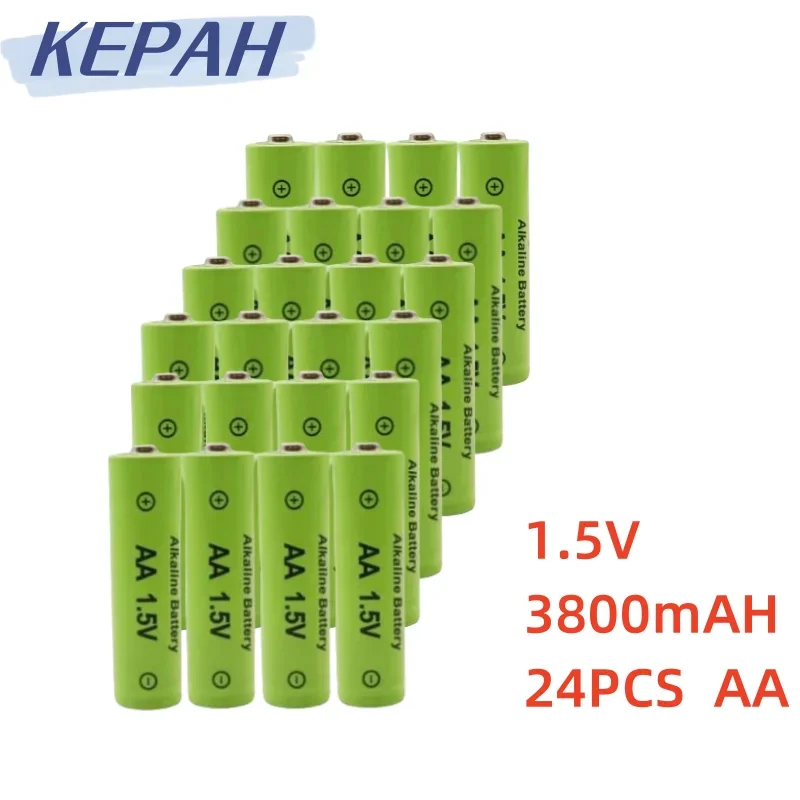 Akumulator 1.5V AA3800mAh, 1 ładowarka 5V, latarka AA, zabawkowy zegarek, odtwarzacz MP3, klawiatura bezprzewodowa, mysz bezprzewodowa