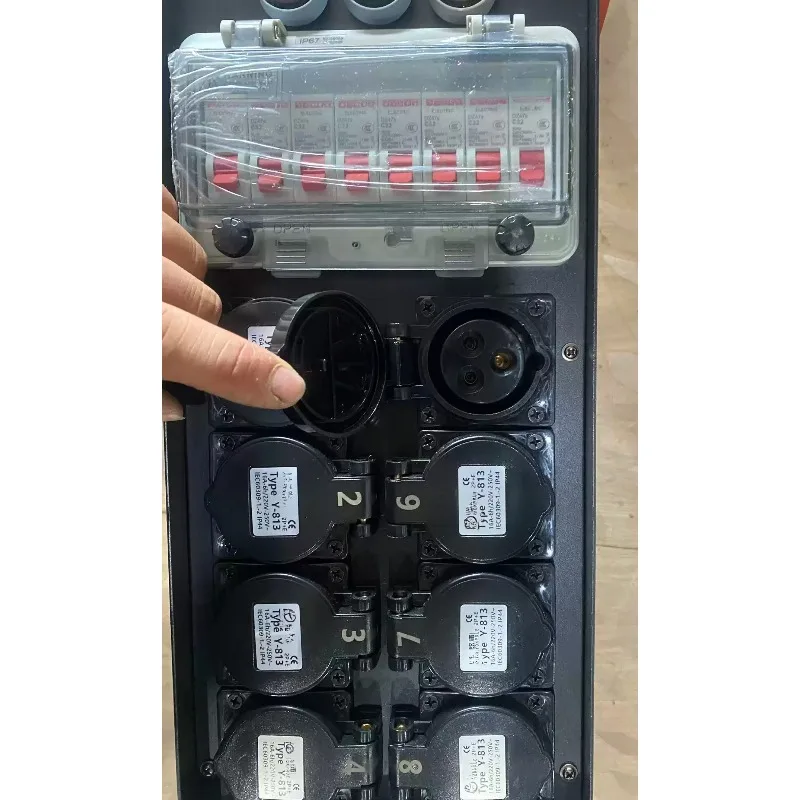 Stage lighting electricPower supply through Power Lighting distribution Audio distribution Wumei equipment