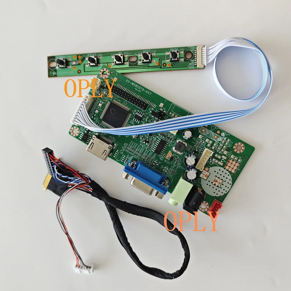 

Kit for N156B6-L0B N156B6-L0A N156B6-L06 N156B6-L04 N156B6 1366X768 15.6" LED panel HDMI-Compatible VGA Controller board DIY