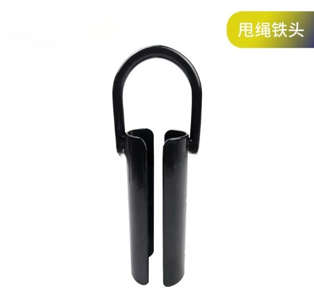 Climbing Rope Clamp Rig Attachment Hook 1.5 Inch Rope Clasp Fitness Strength Training Workout Accessory
