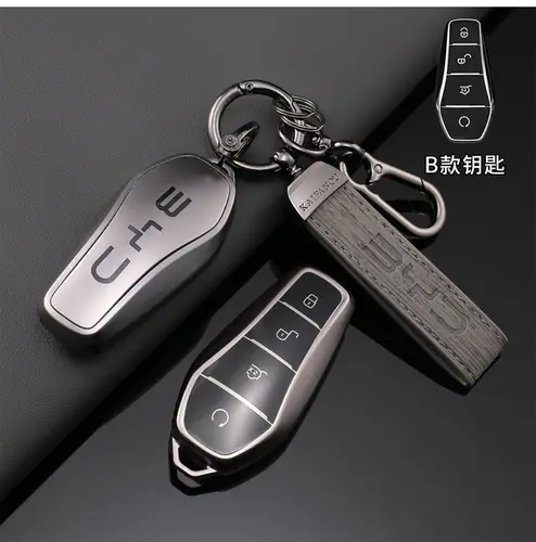 Silver TPU Car Flip Remote Key Case Cover Holder Shell Fob For BYD Song Plus Atto 3 Han EV Tang DM Qin Seal Dolphin Accessories - Image 3