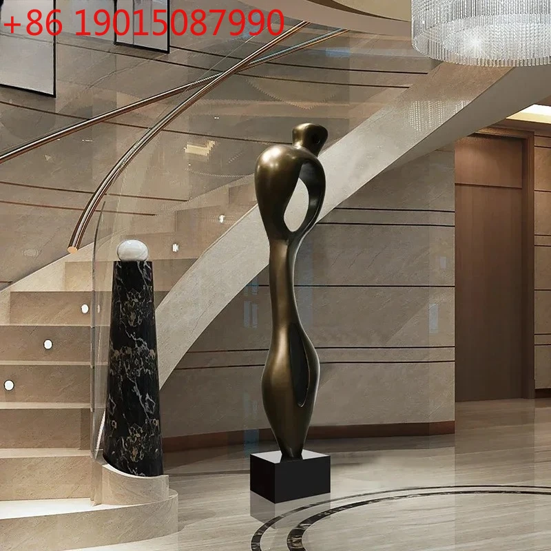

Cy56 НОВЫЙ вестибюль отеля, большая скульптура, орнамент, офис продаж, зал, креативное абстрактное украшение, большой пол