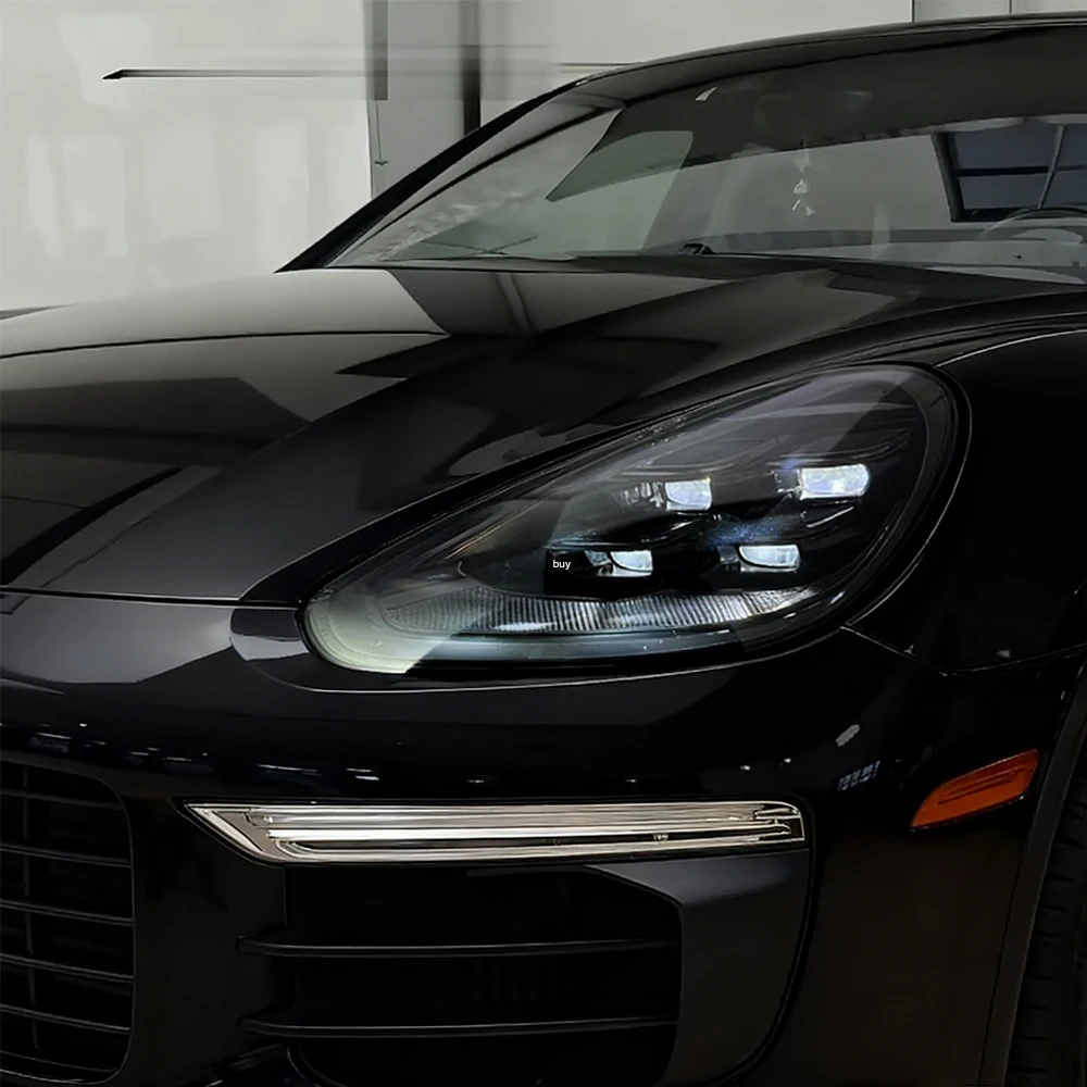 

Для Porsche Cayenne 958.2 2015-2017: Обновленные светодиодные фары в сборе, 24-стильные линзы-проекторы, аксессуары Plug-and-Play