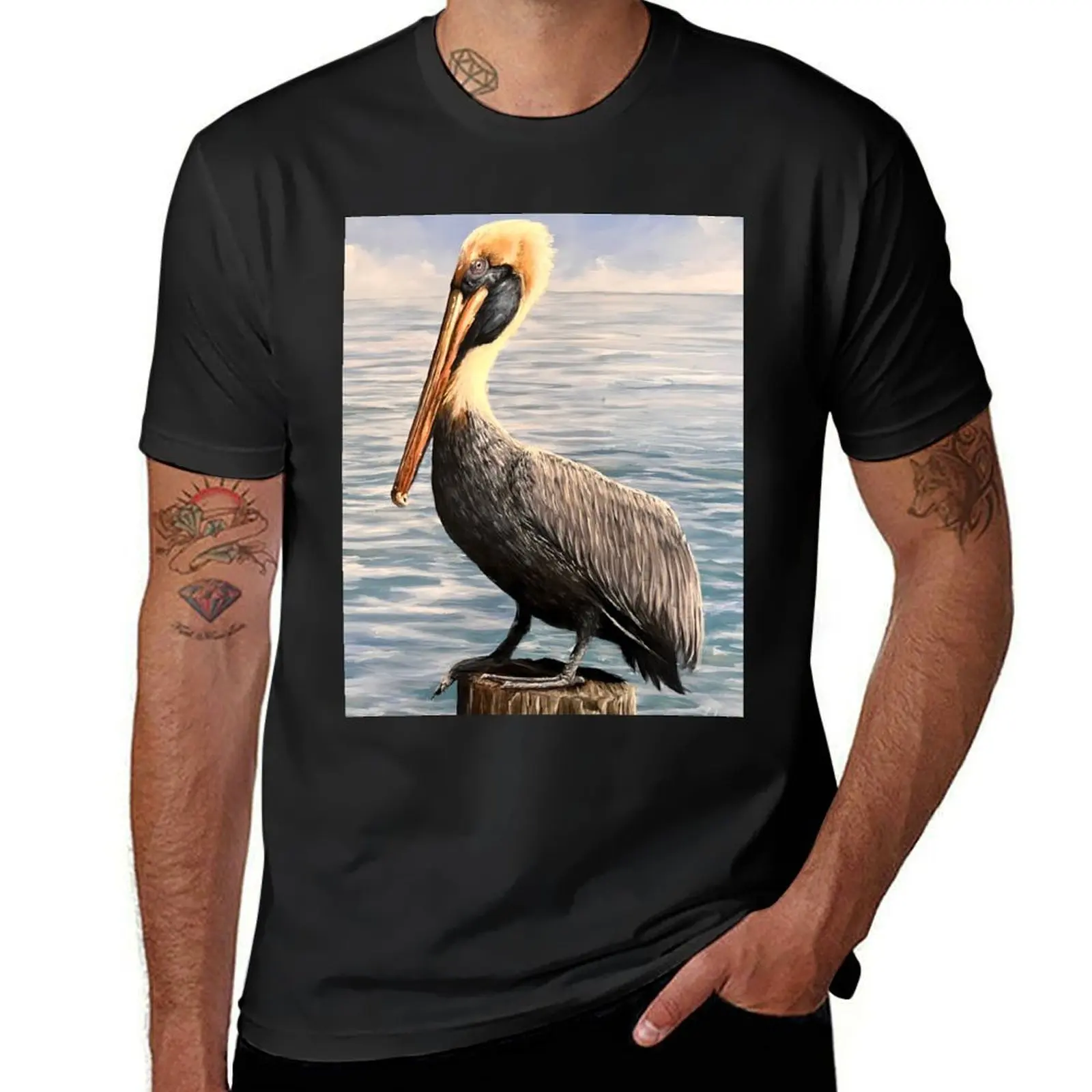 Solitude On The Perch T-Shirt cute tops tops men clothes