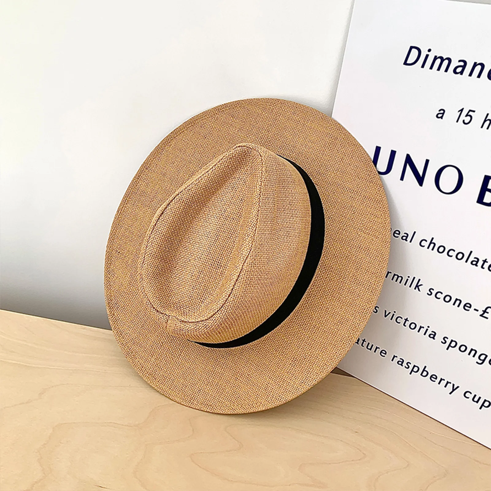 

Outdoor Sunshade Hat For Men And Women Trendy Sports Cap Lafite Grass Woven Hat For Cycling Camping Fishing Hiking Travel