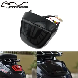 LED Motorcycle Tail Light LED Brake Turn Signal Rear Light Low Profile Taillight For Vespa Spring Sprint Primavera 150 2020-Up