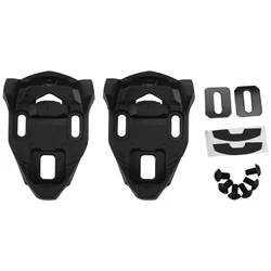 Bike Cleat Set Plastic Black Road Bike Cycling Pedal Cleat Lock Anti-Skid Road Bike Cleat for Time IClic/X-Presso Pedal