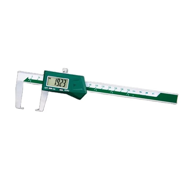 Digital Display Flat Head External Groove Caliper Large Size Model 1187-150A 0-200mm 0-300mm 0-500mm