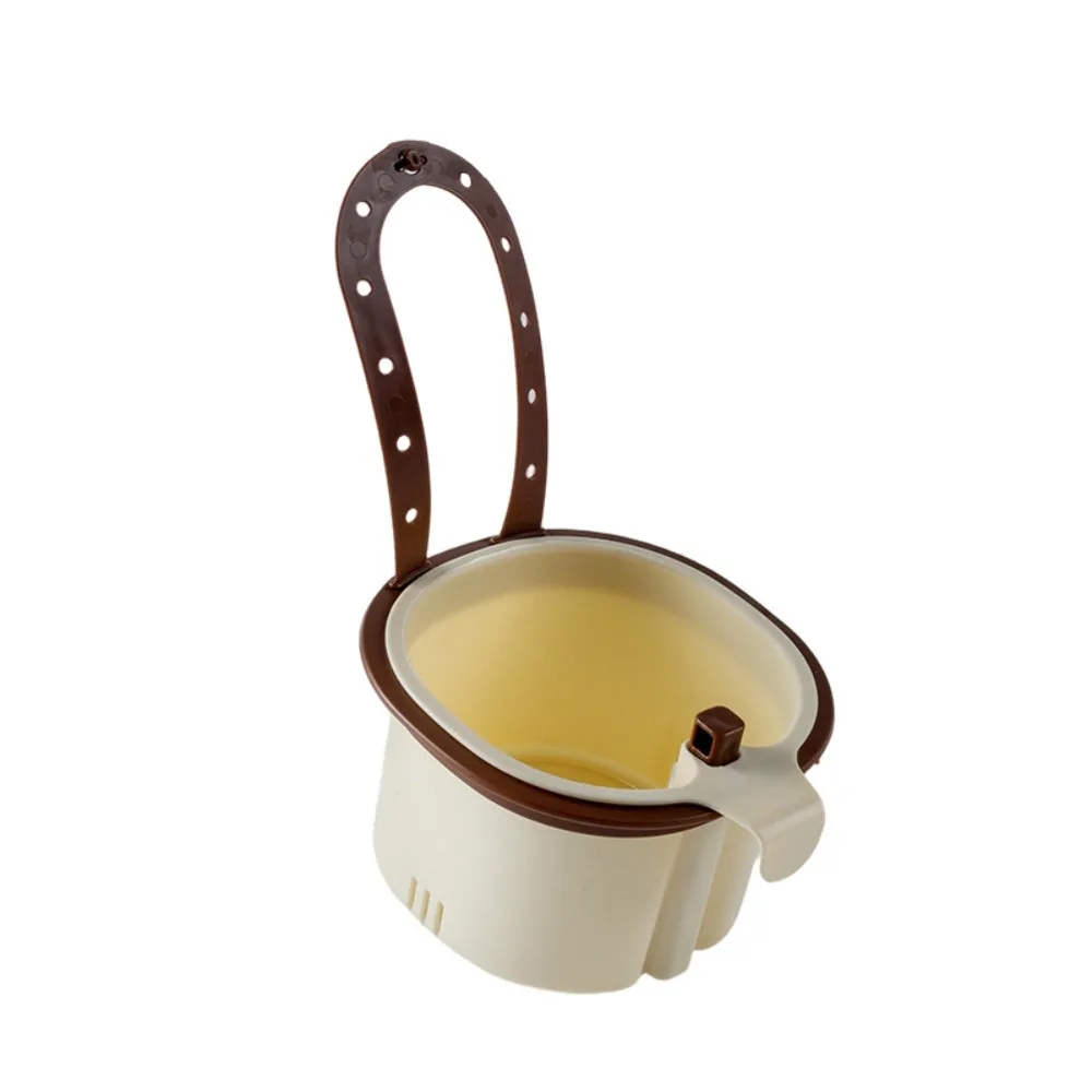 

Openable Bottom Sink Hanging Drain Basket Separate Press Dumping Waste Sink Storage Rack Creative Versatile