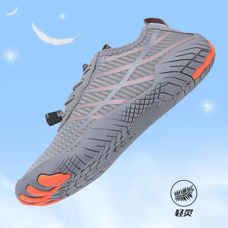 Men Water Shoes Wading Sneakers Drainage Barefoot Beach Aqua Shoes Quick Dry Fitness Yoga Shoes Women Sea Diving Swim Sandals