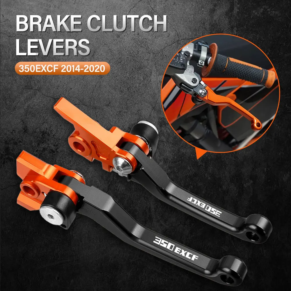 

For 350EXCF 350 EXC-F 2014 2015 2016 2017 2018 2019 2020 2021 2022 Foldable Pivot Dirt Bike Brake Clutch Levers Handle Lever