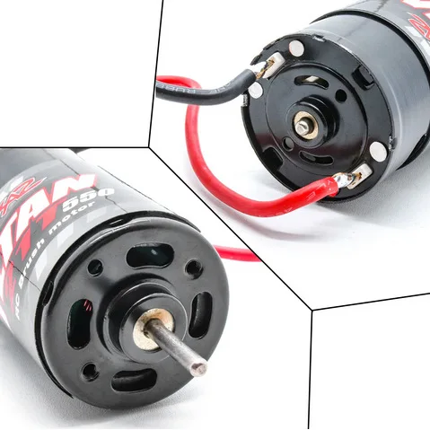 550 New Upgraded Waterproof Brushed Motor 12T21T29T35T Suitable for RC Off-Road Vehicle Bigfoot Climbing Vehicle