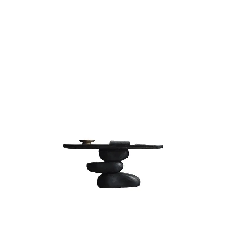 

Chinese Zen Medieval Silent Wind Living Room Entrance Entrance Table Furniture Wabi Silent Wind