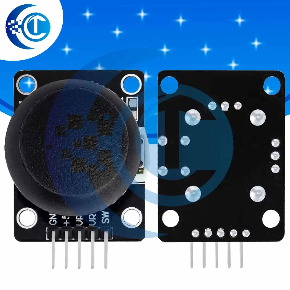 1PCS  Higher Quality Dual-axis XY Joystick Module PS2 Joystick Control Lever Sensor For Arduino KY-023 Rated 4.9 /5
