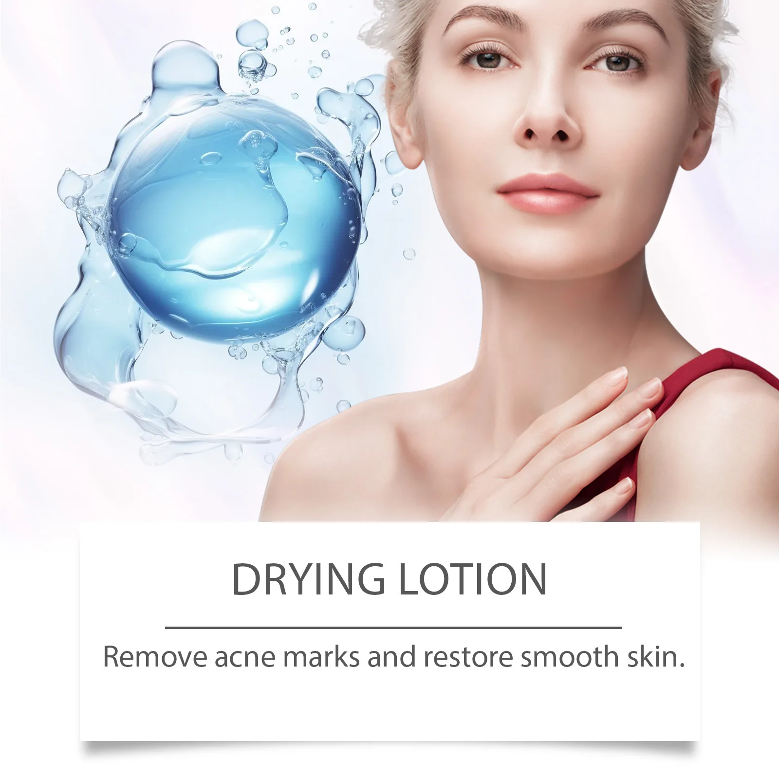 Acne Buster Salicylic Acid Drying Lotion Oil Control Remove Blackhead Fade Acne Scars Repair Pimple Soothing Smoothing Skin Care