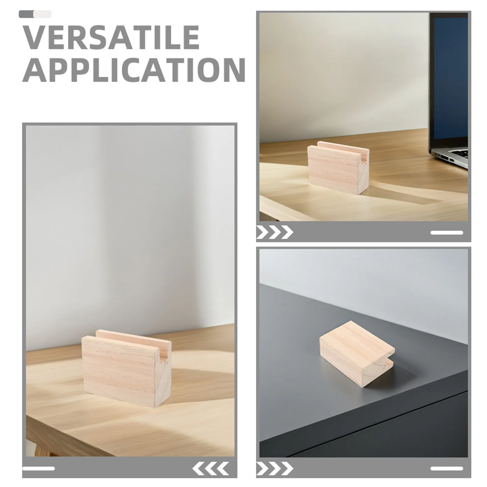 6Pcs Furniture Wood Risers Bed Frame Height Boosting Heavy Duty Sofa Table Chair Desk Leg Lifters Bedroom Storage