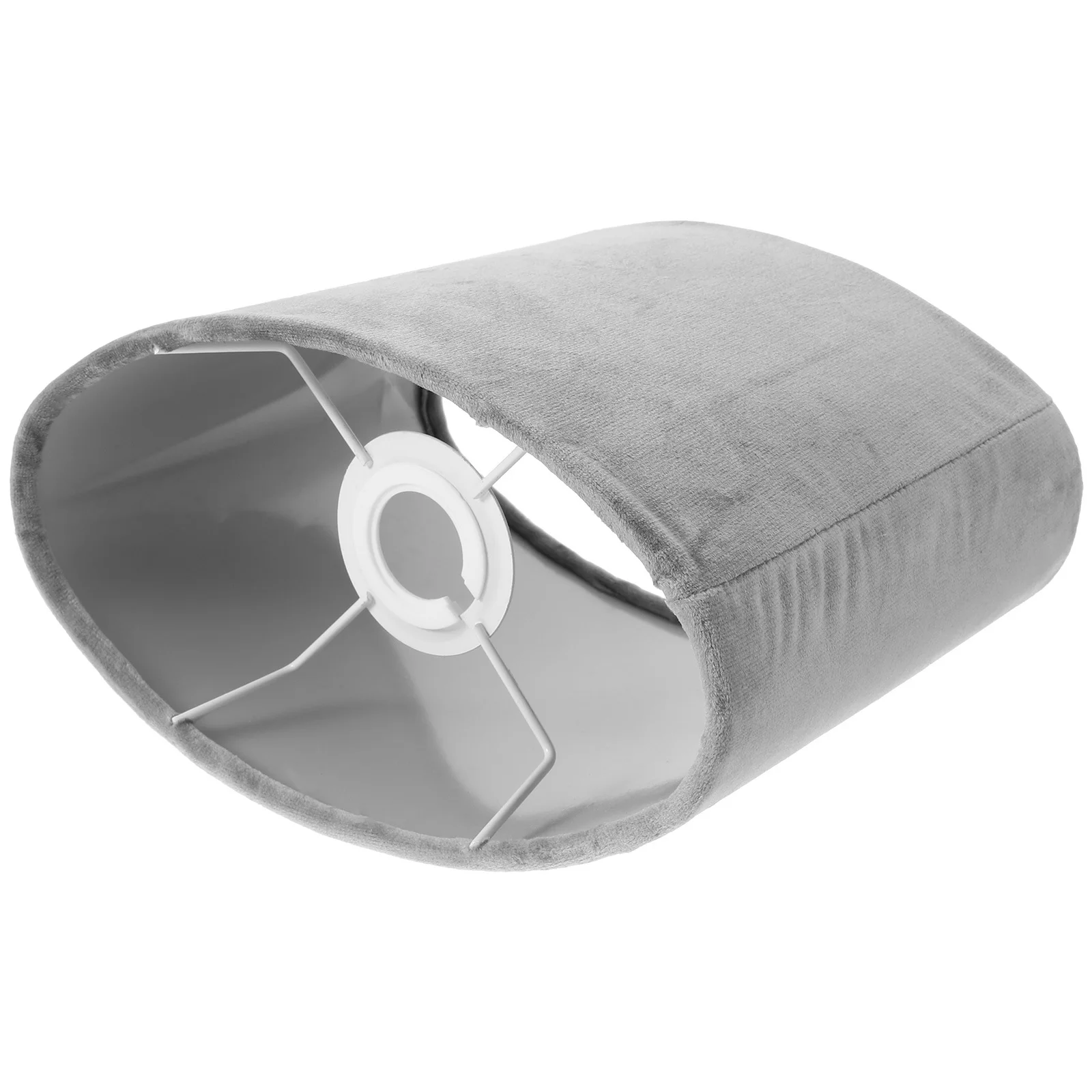 

1 шт. овальный абажур, декоративная тканевая крышка лампы, аксессуар для настольной лампы, прочный стильный диффузор для гостиной, спальни