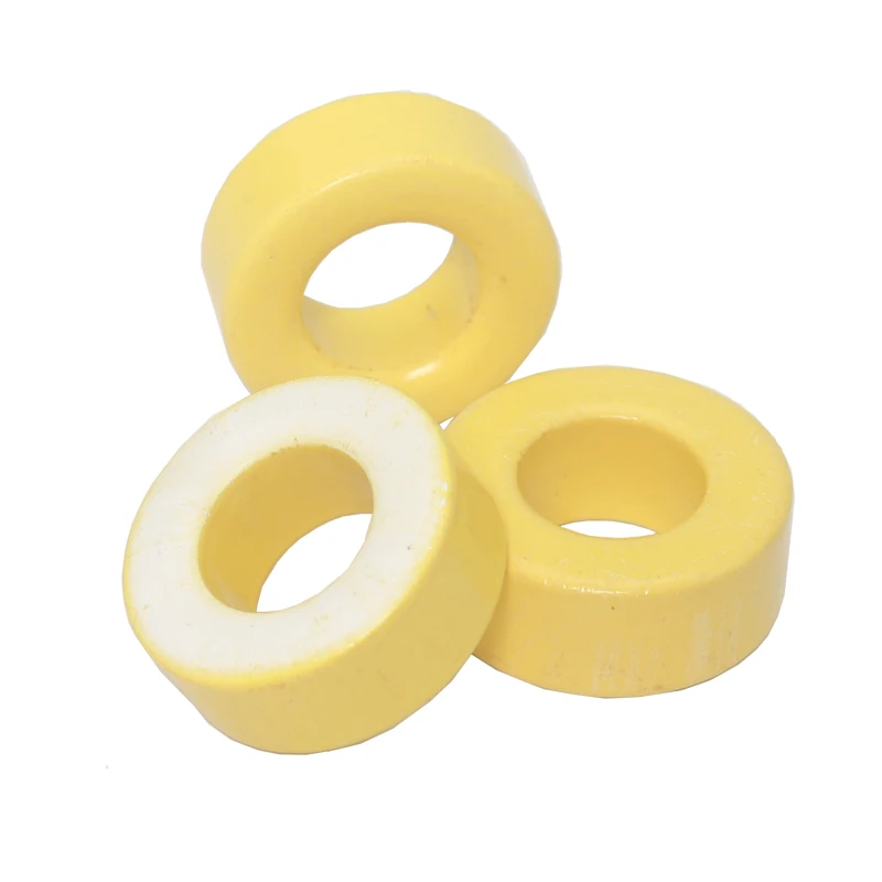 27x14x11mm 27*14*11MM of Iron Powder Core Yellow and White Ring Ferrite Core Iron Powder Ring Core