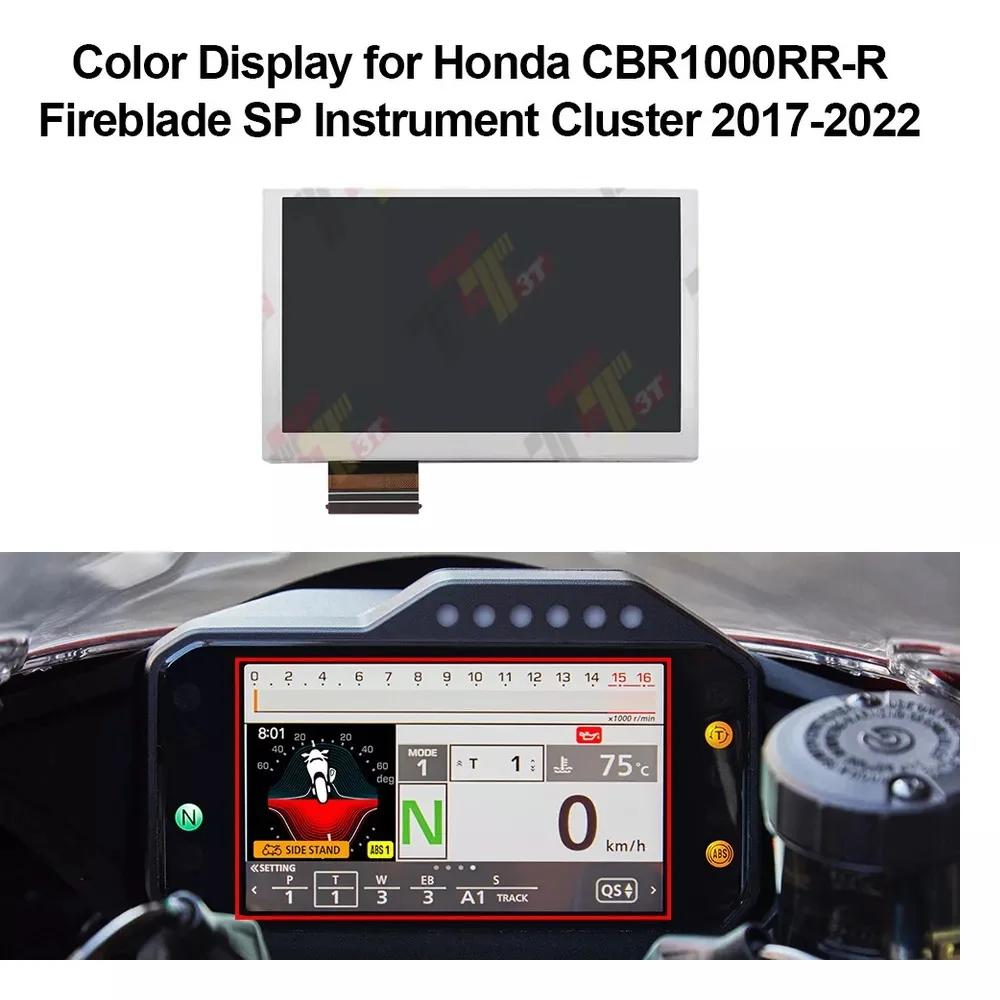 Color Display for Honda CBR1000RR-R Fireblade SP Instrument Cluster