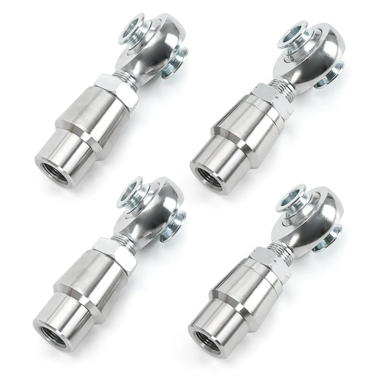 5/8”Heim Joints Rod End Kit, Chromoly Panhard kit Right and Left Hand Thread with Tube Adapter for Steering Kit, Suspension