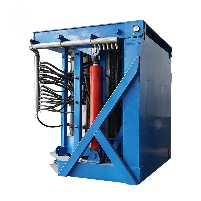 Electric Induction Furnaces Hine 250Kg For Iron Metal Stainless Steel Casting Melting Furnace