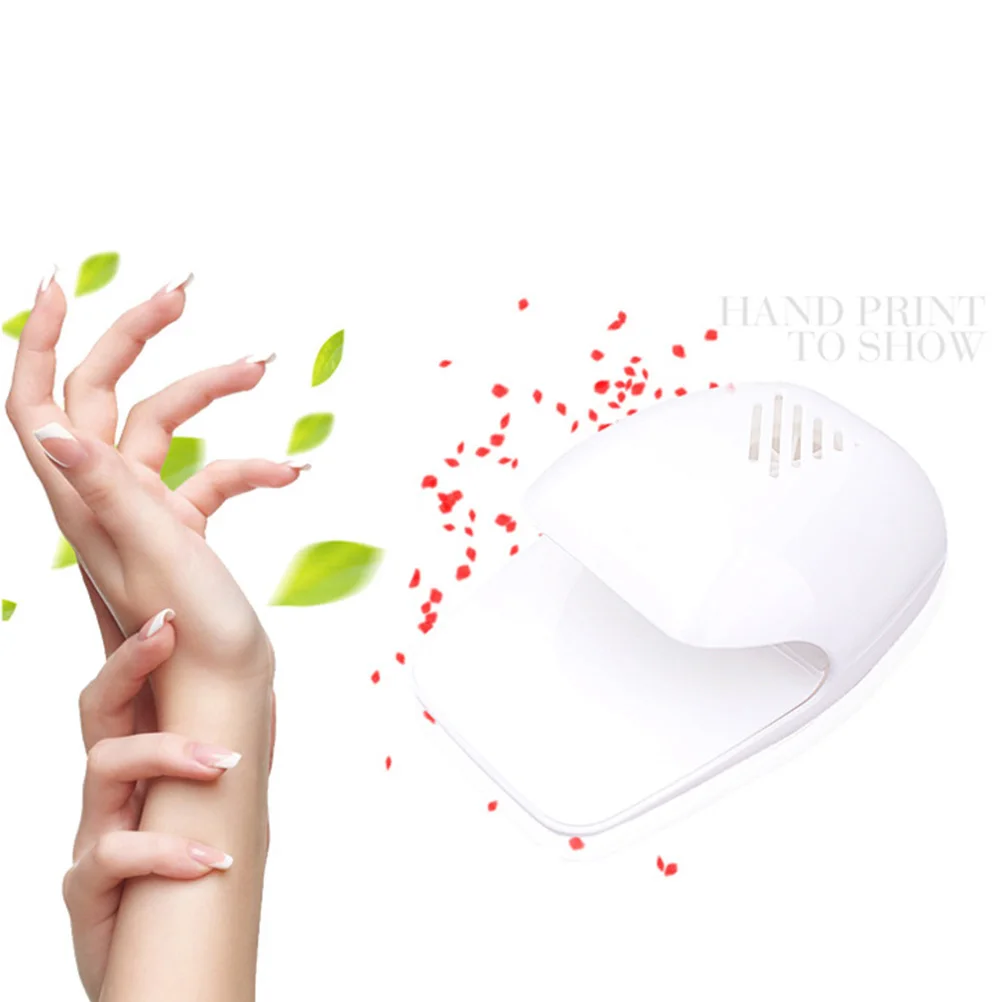 

Manicure Dryer Professional Nail Tool White Color for Salon Fan PVC Material Personal