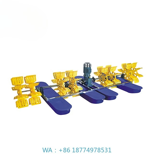 

Surface Floating 10 Impellers AeratorAquaculture Farming Machine