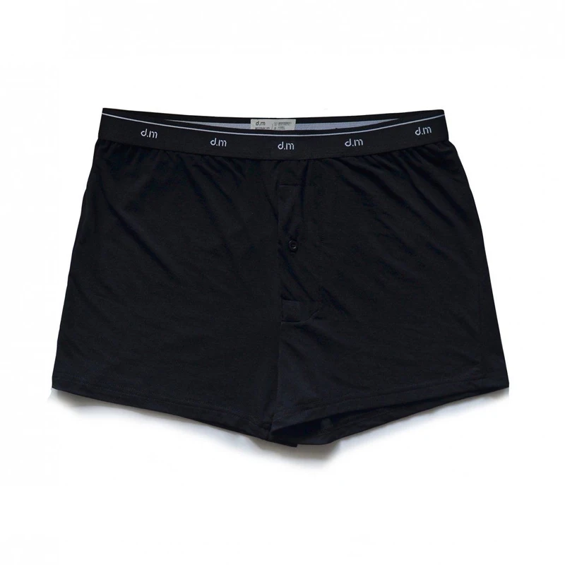 

Men's Low-Waist Undrewear Sexy Panties Solid Modal Boxers Man Loose Fit High Elasticity Boxer Sleepwear Comfortable Underwear