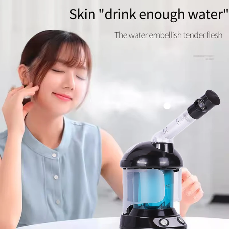 Skin Care Facial Face Steamer Nano Hot Warm Mister Spa Sprayer Cleaning Humidifier Ozone Vaporizer Nebulizer Pore Deep Cleanser