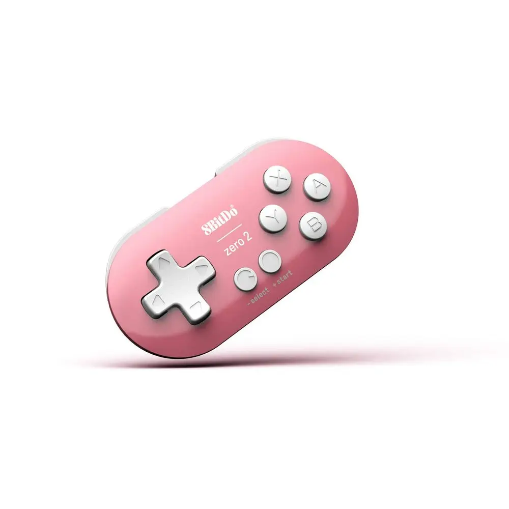 Portable Mini Bluetooth Gamepad for Nintendo Switch, Windows, Android, and Raspberry Pi - Pink Edition