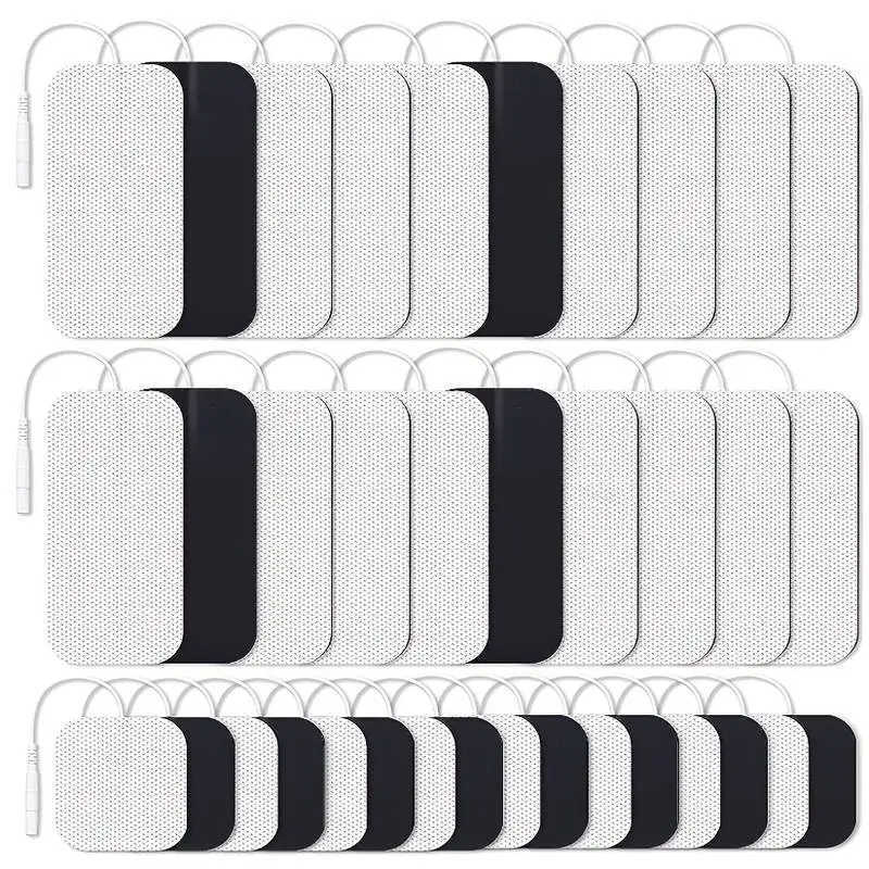 TENS Pads EMS Electrode Patch Compex Muscle Stimulator Silicone Gel Tens Electrodes Digital Acupuncture Physiotherapy