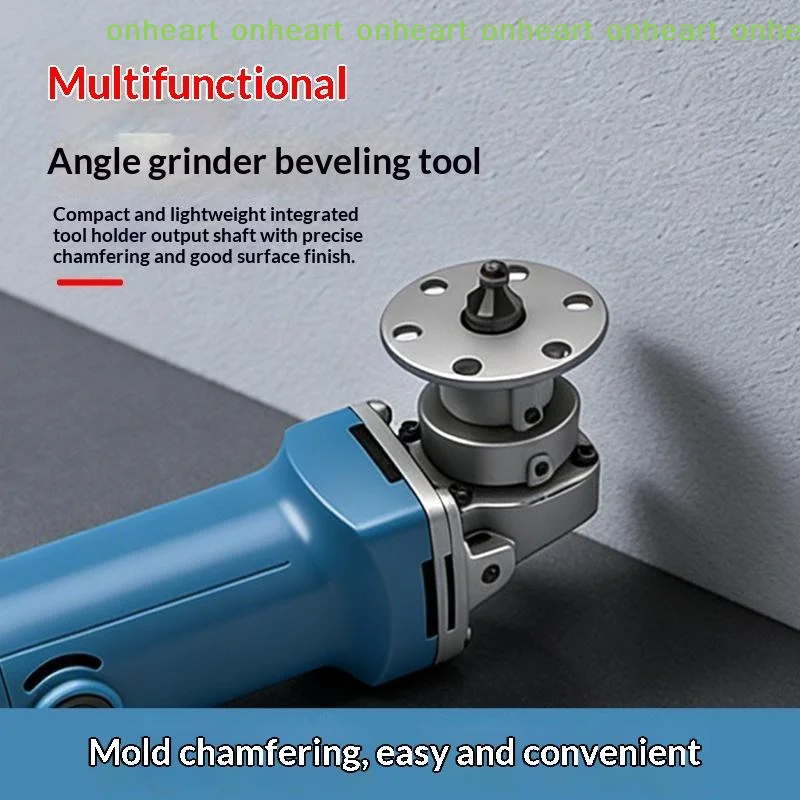 [C]Portable Angle Grinder Chamfering Tool High Performance Industrial for Aluminum Cast Iron Steel Plate Edge Chamfering