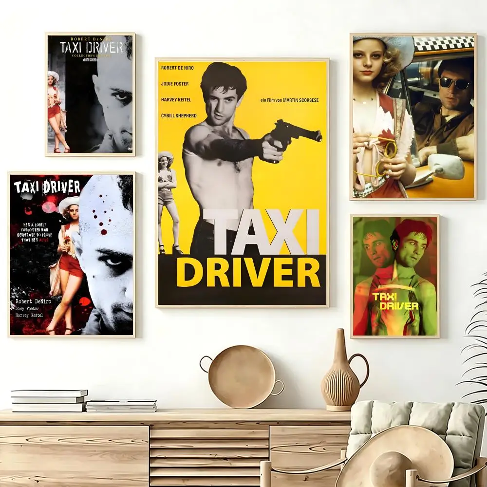 Pôster autoadesivo Neo T-Taxi DriverS, pôster artístico elegante, decoração de parede para casa