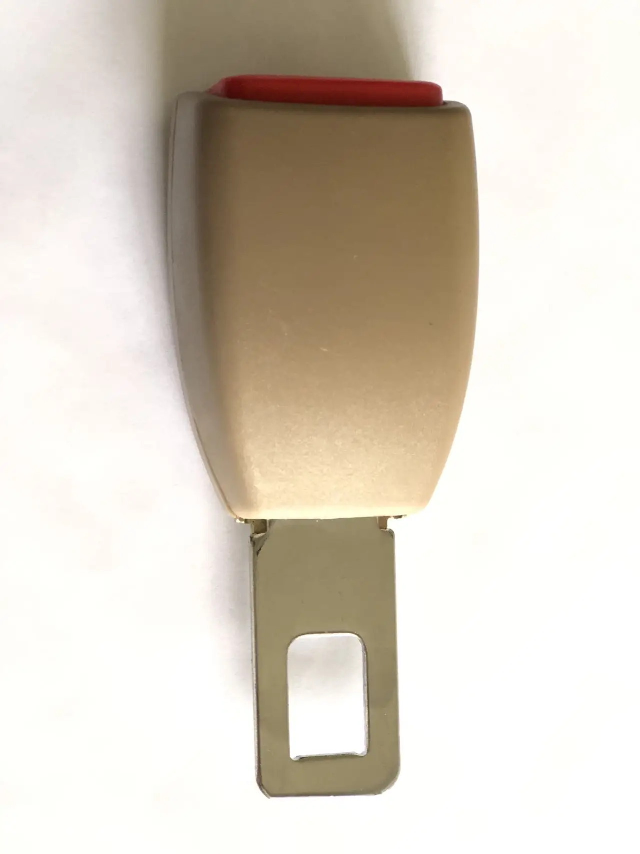 Seat Belt Extender Extension For 25mm Wide Buckle Add 110mm  Beige  Color Fit  Hyundai Santa cars