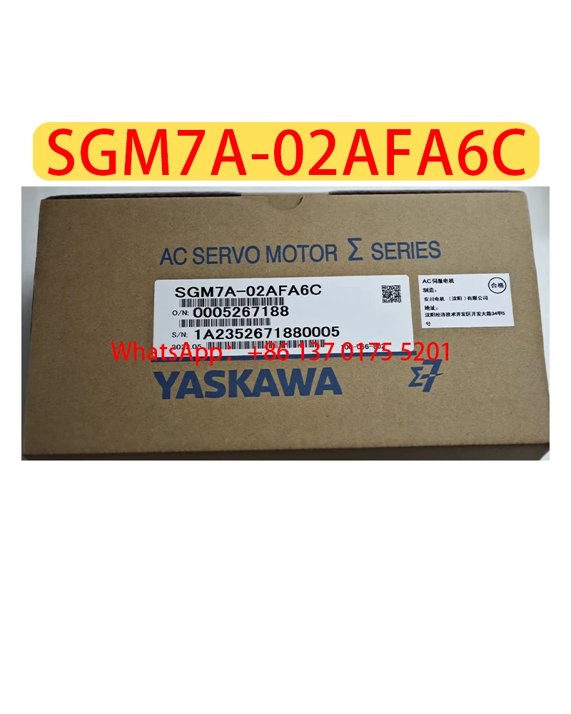 

SGM7A-02AFA6C Brand New Servo Motor，In Stock SGM7A 02AFA6C，Fast shipping
