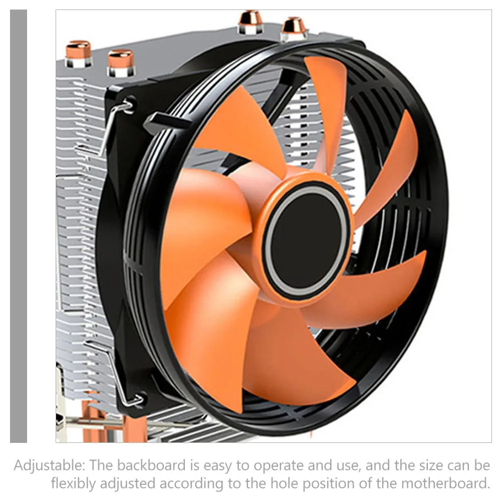 

8Pcs CPU Cooler Bracket Compatible 1366 2011 Socket Adjustable Desktop Computer Motherboard Heatsink Fan Base Retainer Support