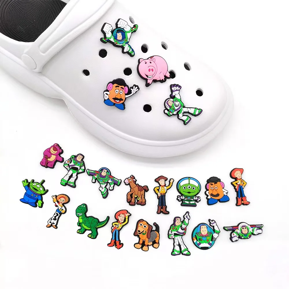 Hot Toys Buzz Lightyear 11-200pcs Shoe Charms For Sandals,Shoe Decoration Accessories Shoe Pins Great Gift For Men Wom - view 5