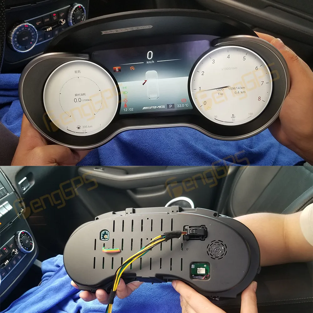 Digital Cluster For Mercedes-Benz R/G-Class ML GL GLS GLE 2006-2019 LCD Instrument Panel Virtual CockPit Speed Meter Dashboard