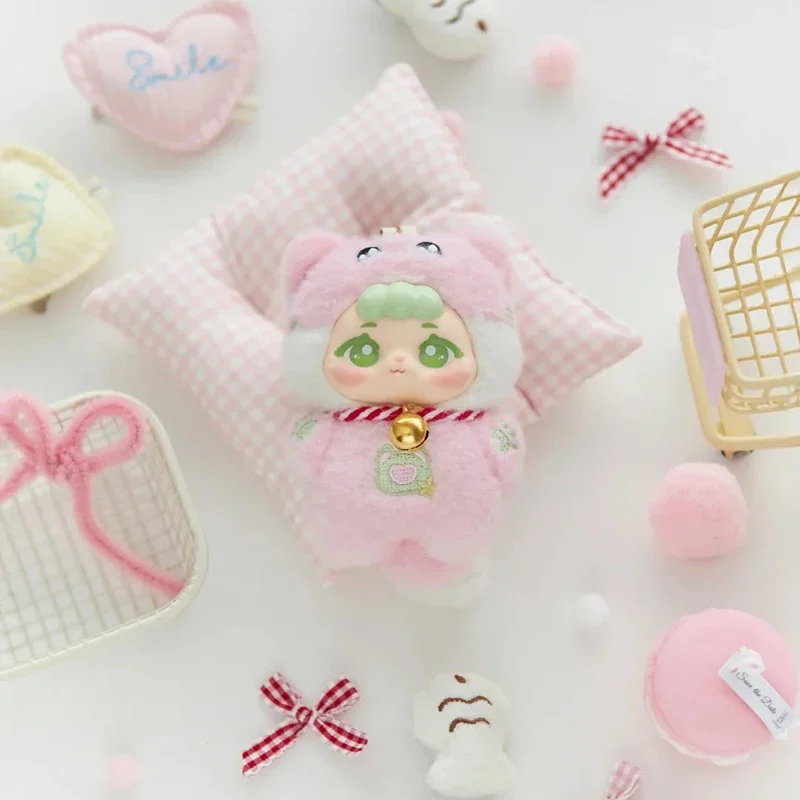 Friendsheep Amow Meow Velvet Ball Party Series Pluszowa Lalka Winyl Blind Box Motyw Kota Śliczna Lalka Zawieszka do Torby Śliczne Mystery Box Prezenty