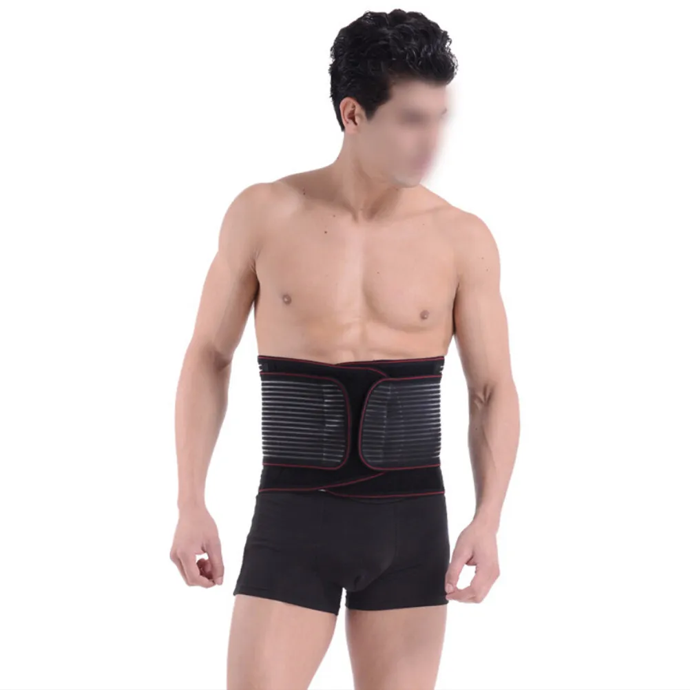 

Adjustable Breathable Self-Heating Waist Support Belt Elastic Lumbar Brace Cartilage System Back Therapy Size Xxl