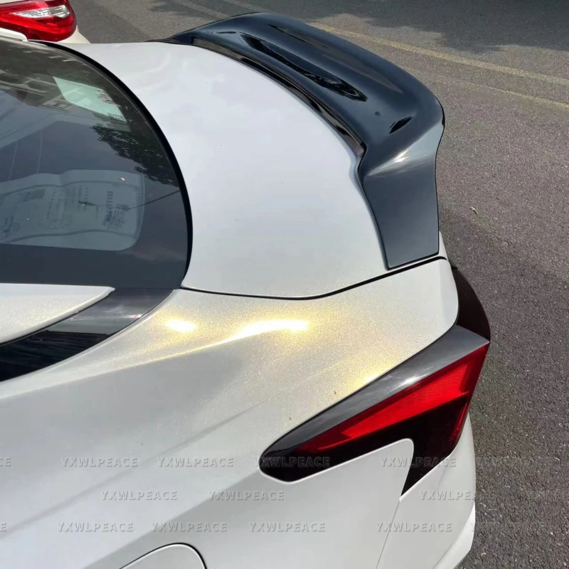 For Nissan Teana Altima 2019 2020 2021 2022 R Style ABS Plastic Unpainted Color Rear Trunk Lip Spoiler Wing Car Accessories