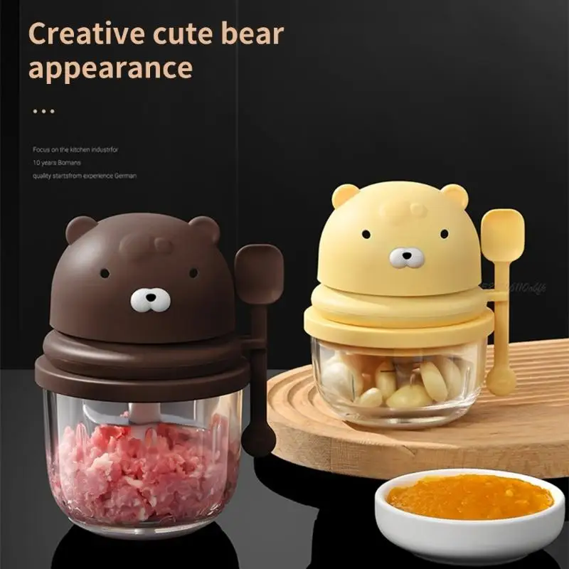 200ml Efficient Miniature Chopper USB Rechargeable Electric Vegetable Cutter Processor Ingredient Chopping Supplies