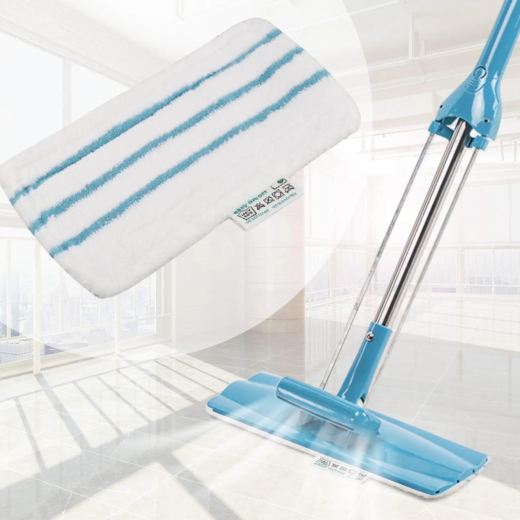 5 قطعة وسادات ممسحة نوعية لممسحة البخار بلاك اند ديكر FSM1610 FSM1630 قماش تنظيف بديل قابل للغسل وإعادة الاستخدام