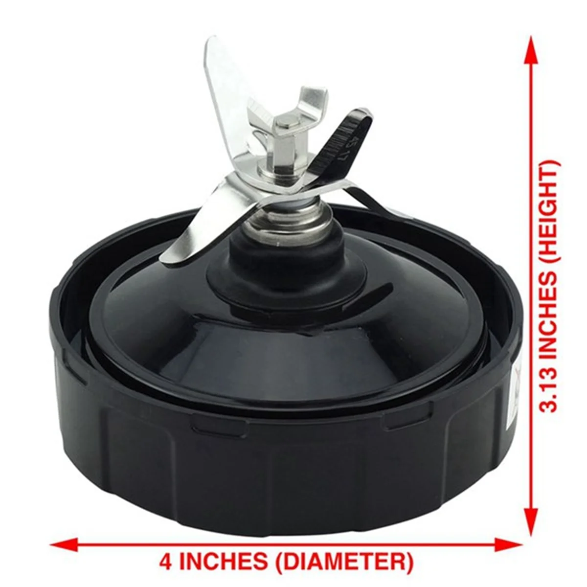 Peças de Substituição para Liquidificador Ninja, Copo de 24Oz, Lâmina Extratora de 7 Fins, para Nutri Ninja Auto IQ BN801 SS101 BL480-30 BL641