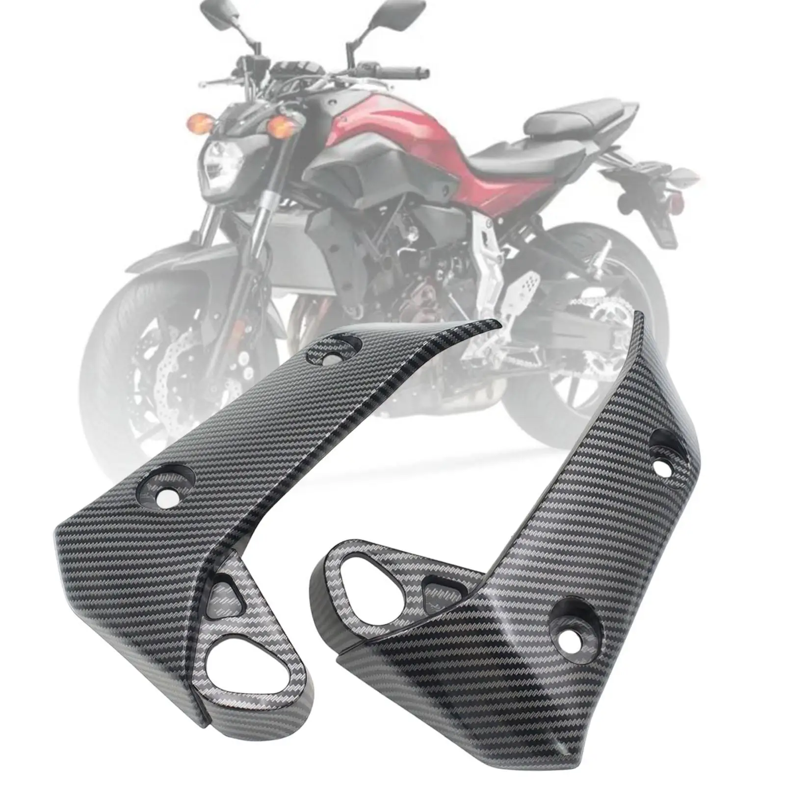 

2Pcs Radiator Side Covers Accessories Replacement Guard Fairing Protect Protector Professional Grille Guard for Yamaha 2018