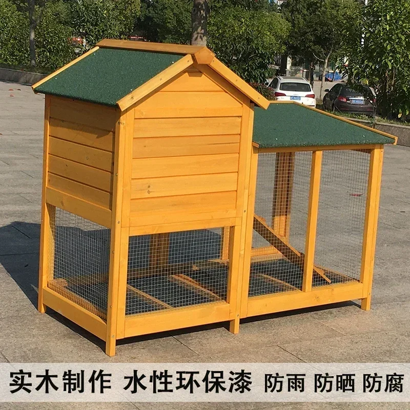 Kindergarten, outdoor rabbit breeding house, pet supplies, villa, luxury household chicken cage, cat cage, Dayang rabbit cage